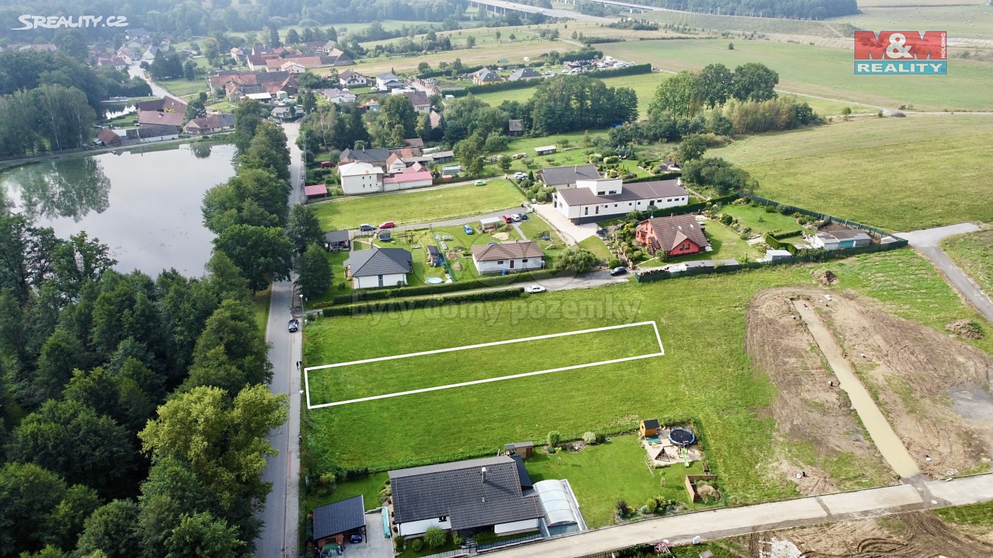 Prodej  stavebního pozemku 784 m², Sedlečko u Soběslavě, okres Tábor