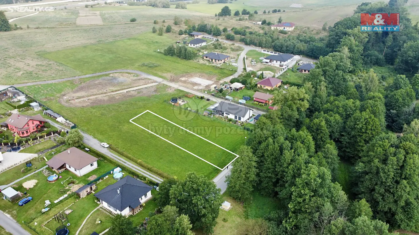 Prodej  stavebního pozemku 784 m², Sedlečko u Soběslavě, okres Tábor