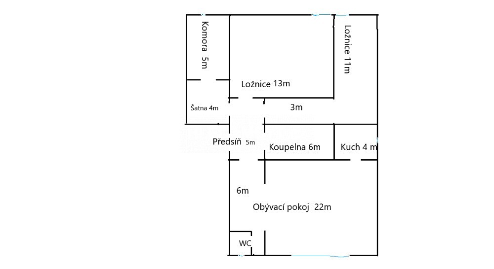 Pronájem bytu 3+kk 82 m², Plzeňská, Praha 5 - Smíchov