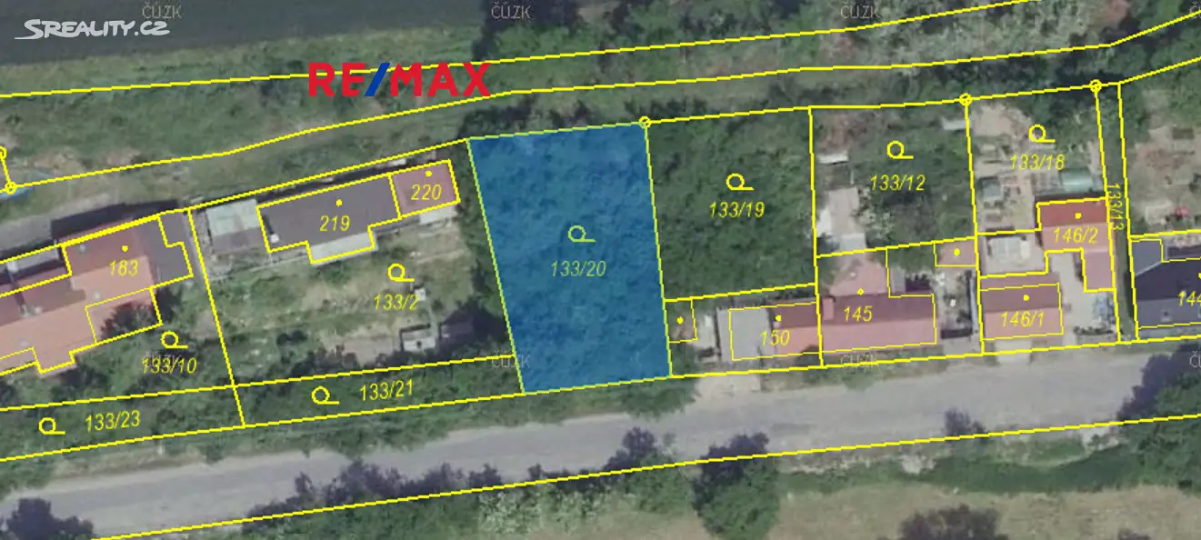 Prodej  stavebního pozemku 444 m², Neuměřice, okres Kladno