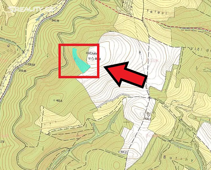 Prodej  lesa 4 615 m², Zábřeh, okres Šumperk
