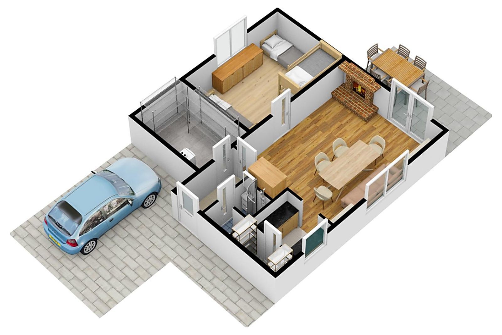 Prodej  chaty 51 m², pozemek 585 m², Strašice, okres Rokycany