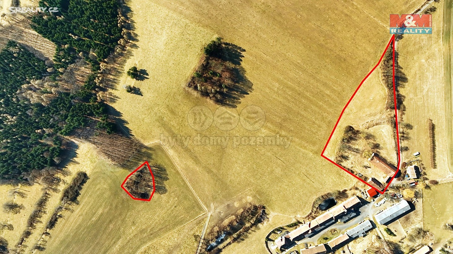 Prodej  zemědělské usedlosti 200 m², pozemek 15 549 m², Měčín - Osobovy, okres Klatovy
