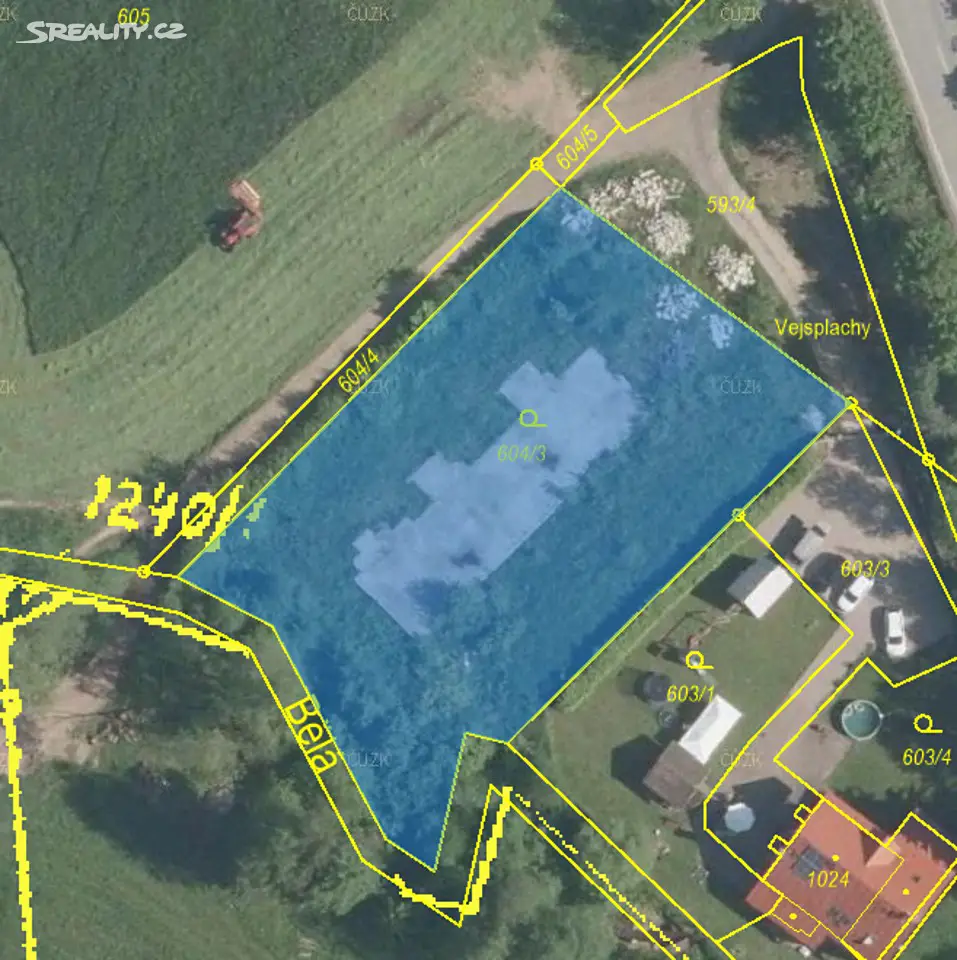 Prodej  stavebního pozemku 2 028 m², Slovanská, Vrchlabí