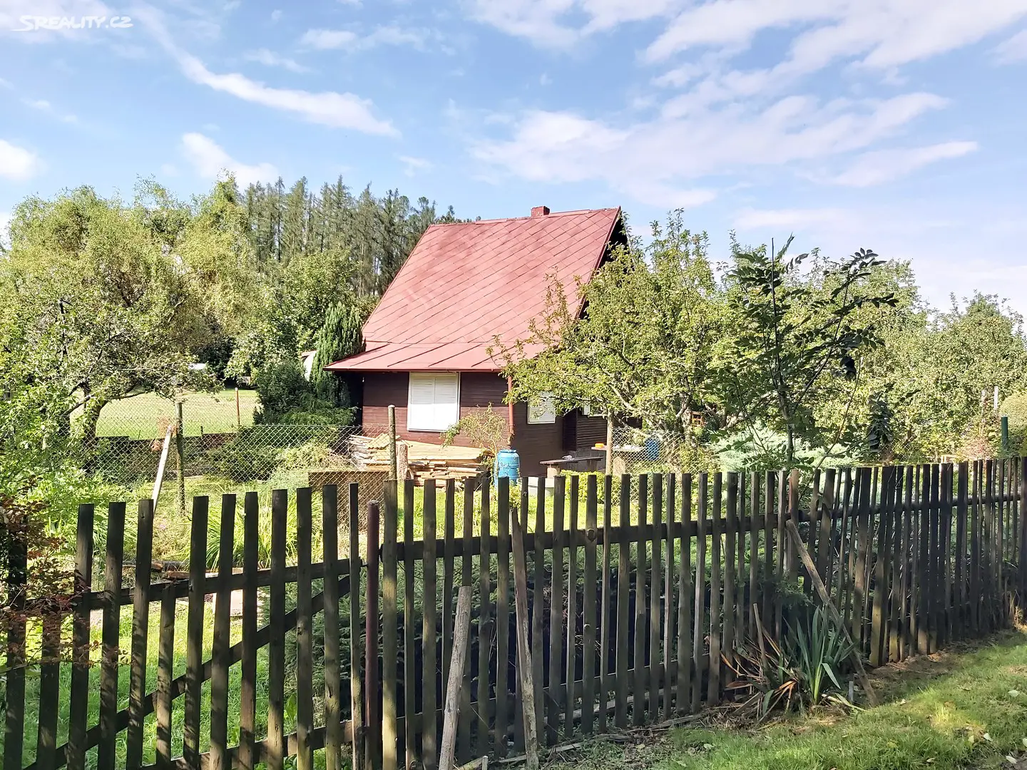 Prodej  chaty 44 m², pozemek 626 m², Hudčice - Slavětín, okres Příbram
