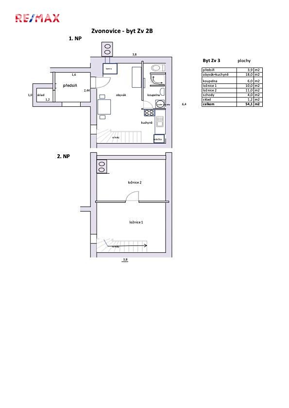 Prodej  vícegeneračního domu 320 m², pozemek 1 502 m², Rostěnice-Zvonovice - Zvonovice, okres Vyškov