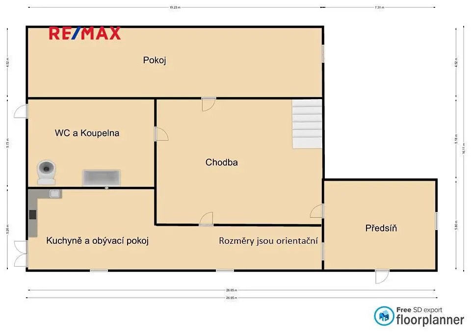 Prodej bytu 4+kk 144 m², Nový Oldřichov - Mistrovice, okres Česká Lípa