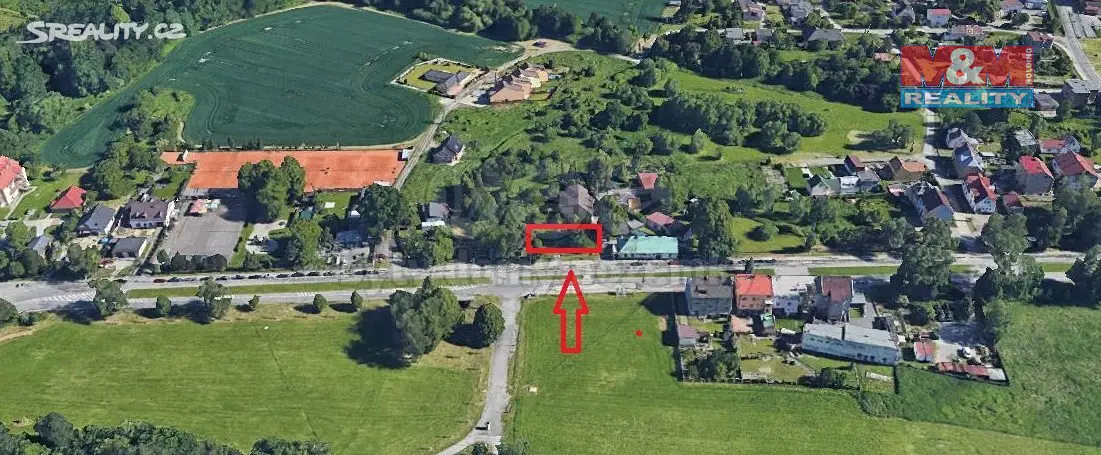Prodej  stavebního pozemku 1 324 m², U Boříka, Ostrava - Nová Ves