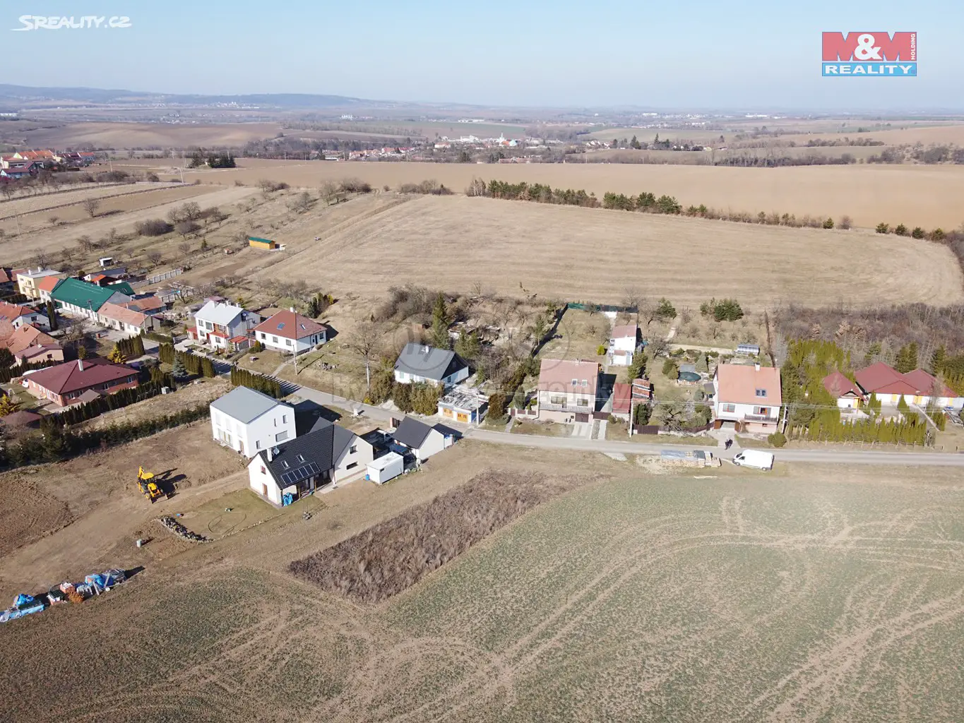 Prodej  stavebního pozemku 2 425 m², Vážany, okres Vyškov