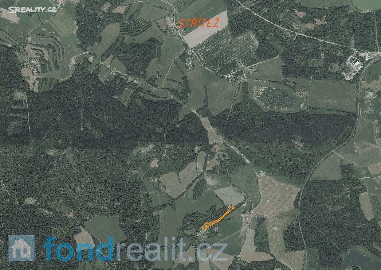 Prodej  pozemku 6 881 m², Střítež, okres Český Krumlov