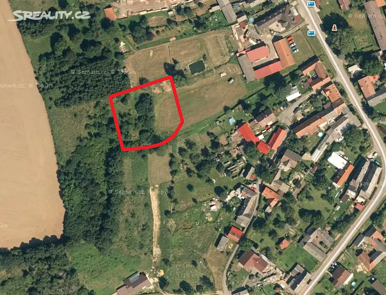 Prodej  zahrady 487 m², Vranová Lhota, okres Svitavy