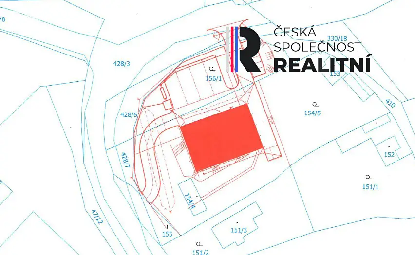 Prodej  komerčního pozemku 3 908 m², Dalovice - Všeborovice, okres Karlovy Vary