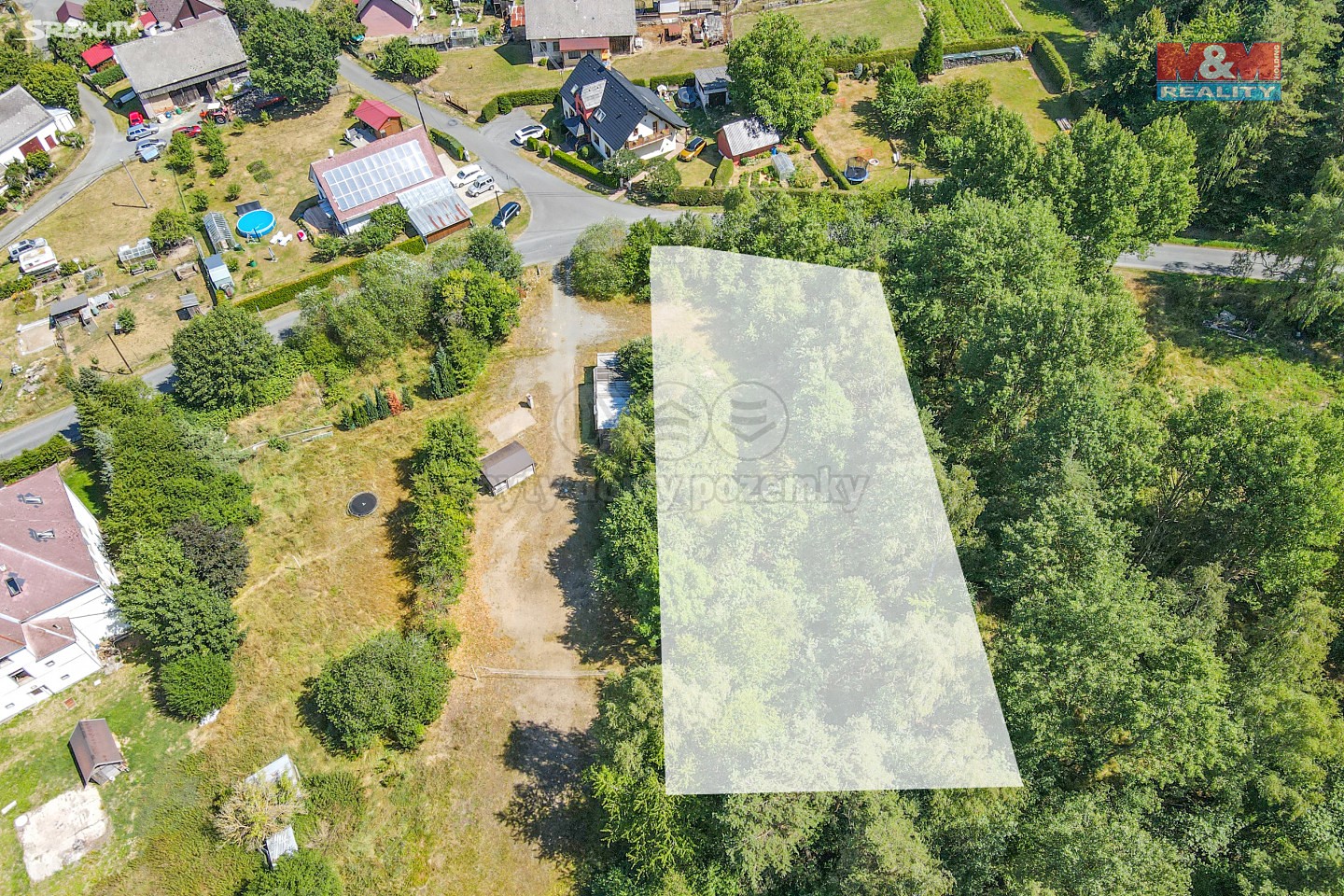 Prodej  stavebního pozemku 894 m², Přimda - Újezd pod Přimdou, okres Tachov