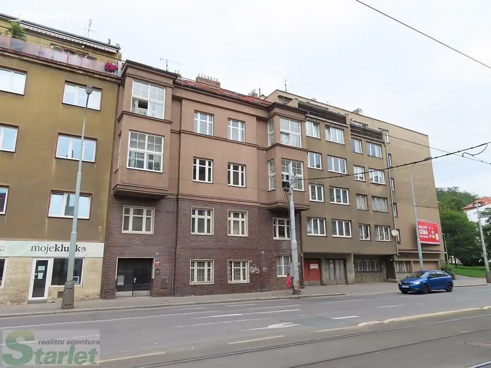 Pronájem bytu 1+kk 23 m², Plzeňská, Praha 5 - Smíchov