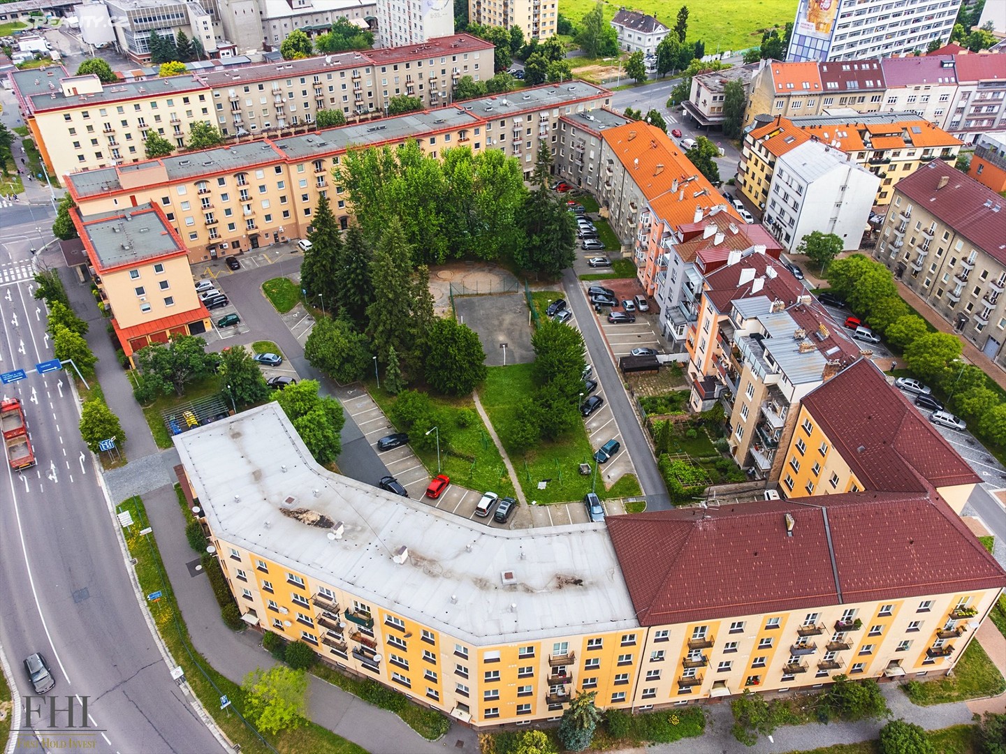 Pronájem bytu 2+kk 58 m², Palackého třída, Pardubice - Zelené Předměstí