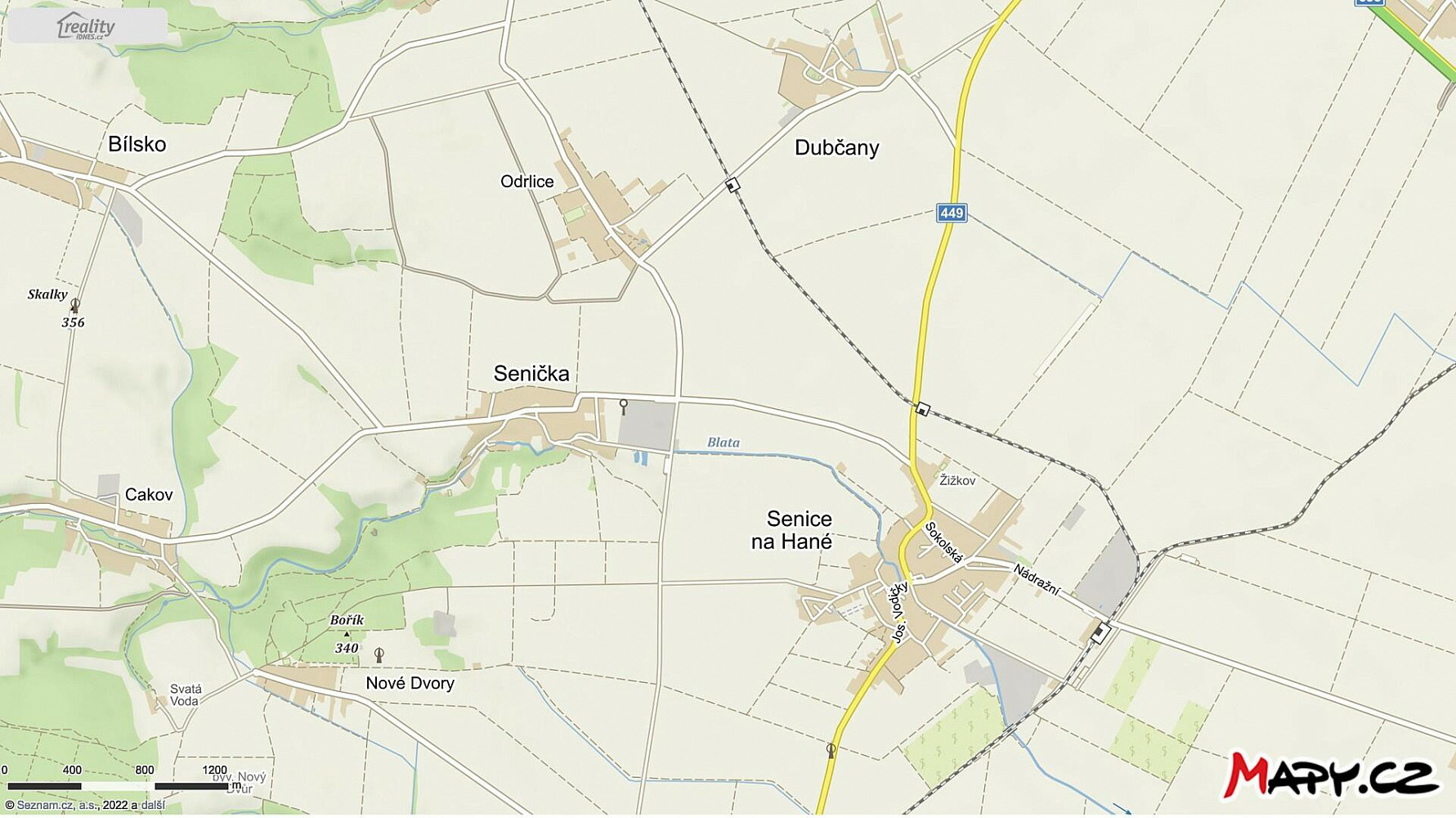 Senička, okres Olomouc