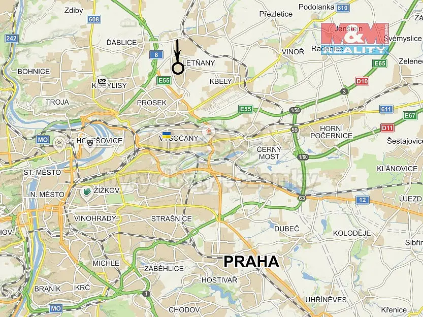 Rýmařovská, Praha 9 - Letňany