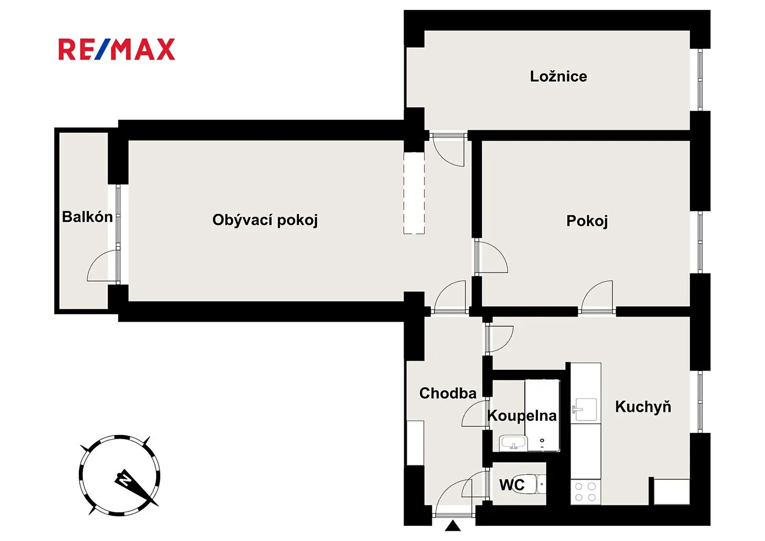 Prodej bytu 3+1 68 m², Sokolovská, Beroun - Beroun-Město
