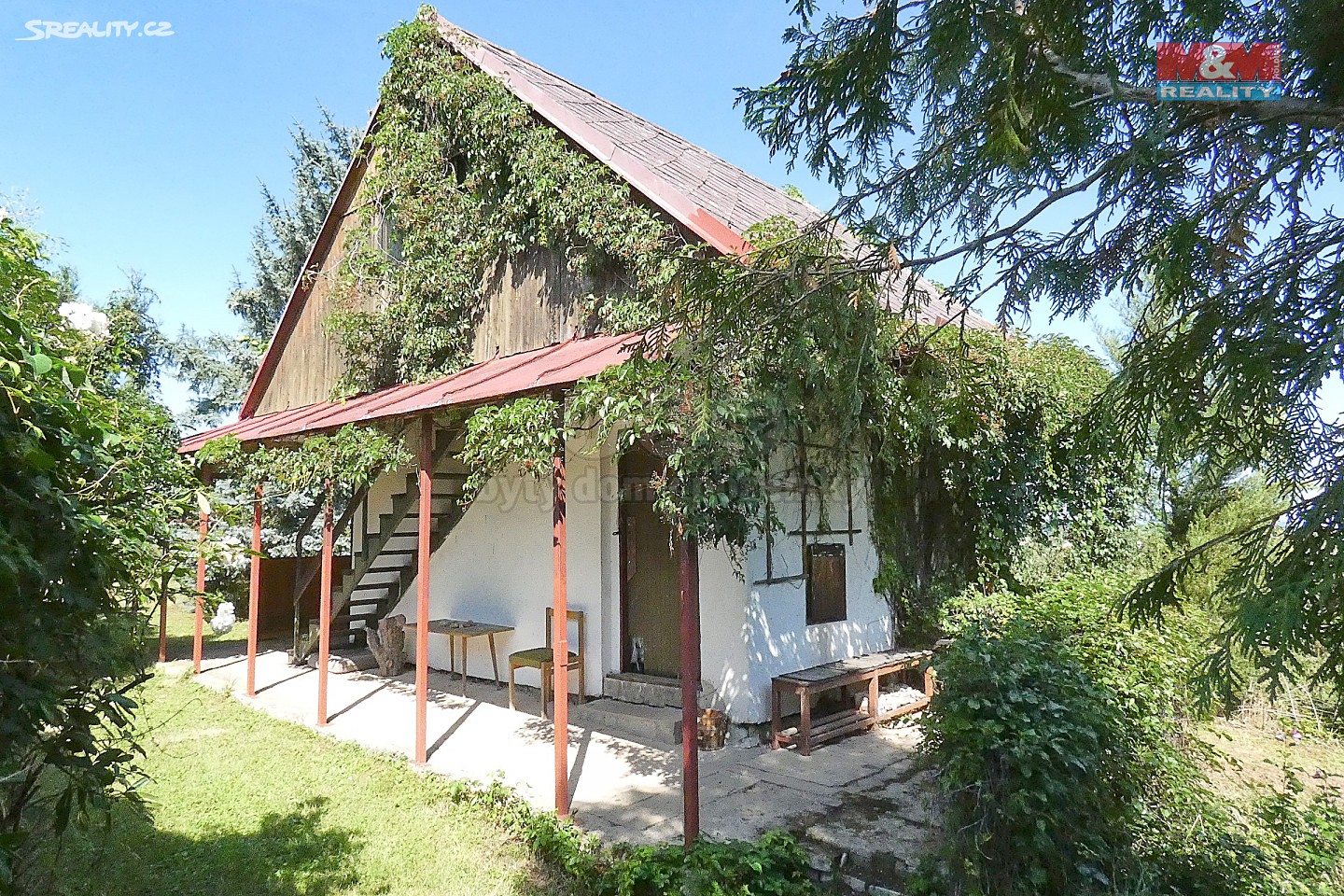 Prodej  chaty 40 m², pozemek 580 m², Svinčany - Horní Raškovice, okres Pardubice