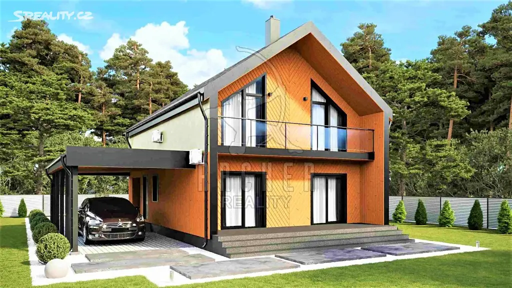 Prodej  projektu na klíč 76 m², pozemek 1 m², Nová Ves, okres Praha-východ