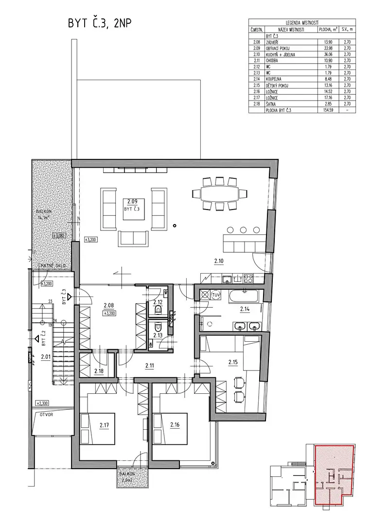 Prodej  rodinného domu 169 m², pozemek 329 m², U Kříže, Rozdrojovice