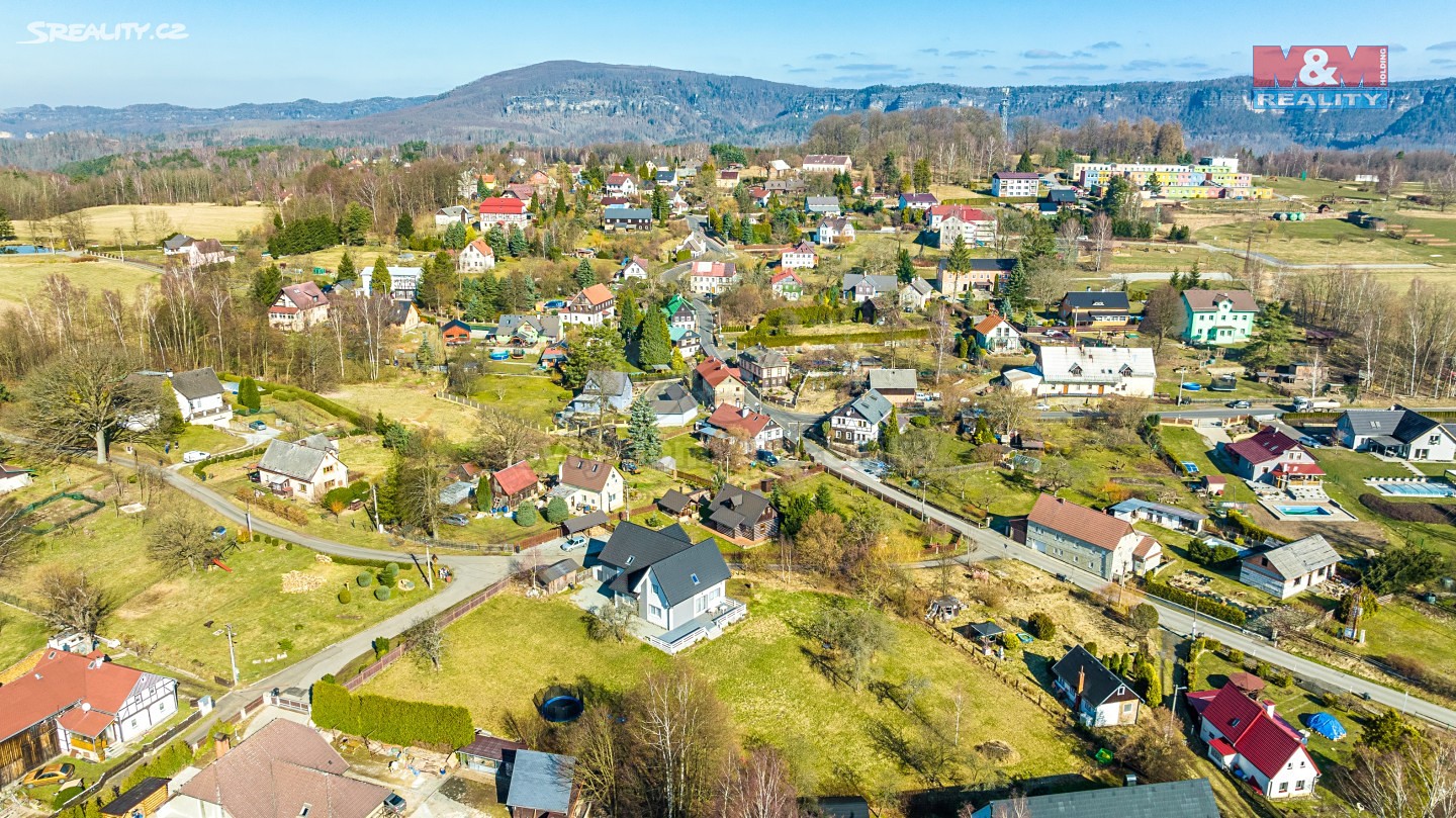 Prodej  stavebního pozemku 1 586 m², Janov, okres Děčín