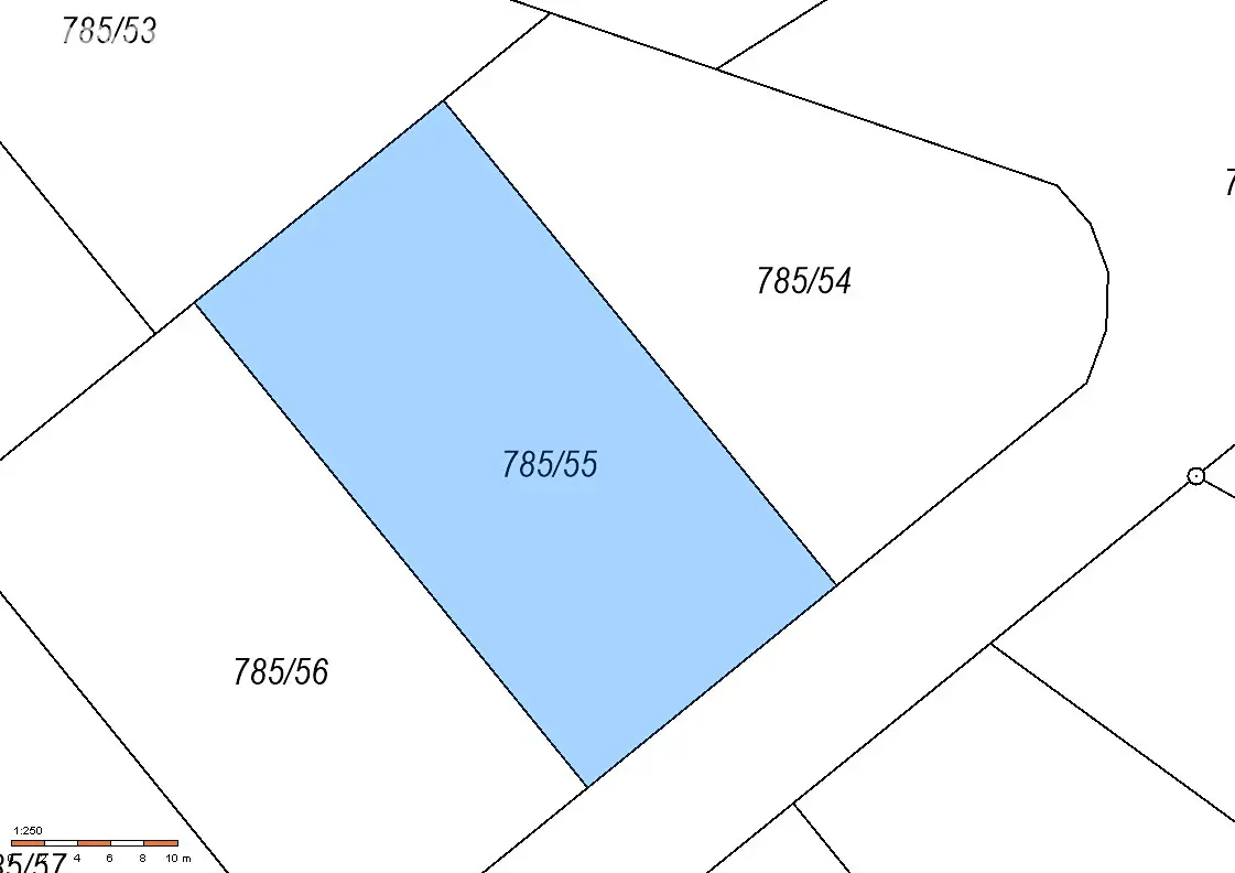 Prodej  stavebního pozemku 722 m², Okružní, Káraný
