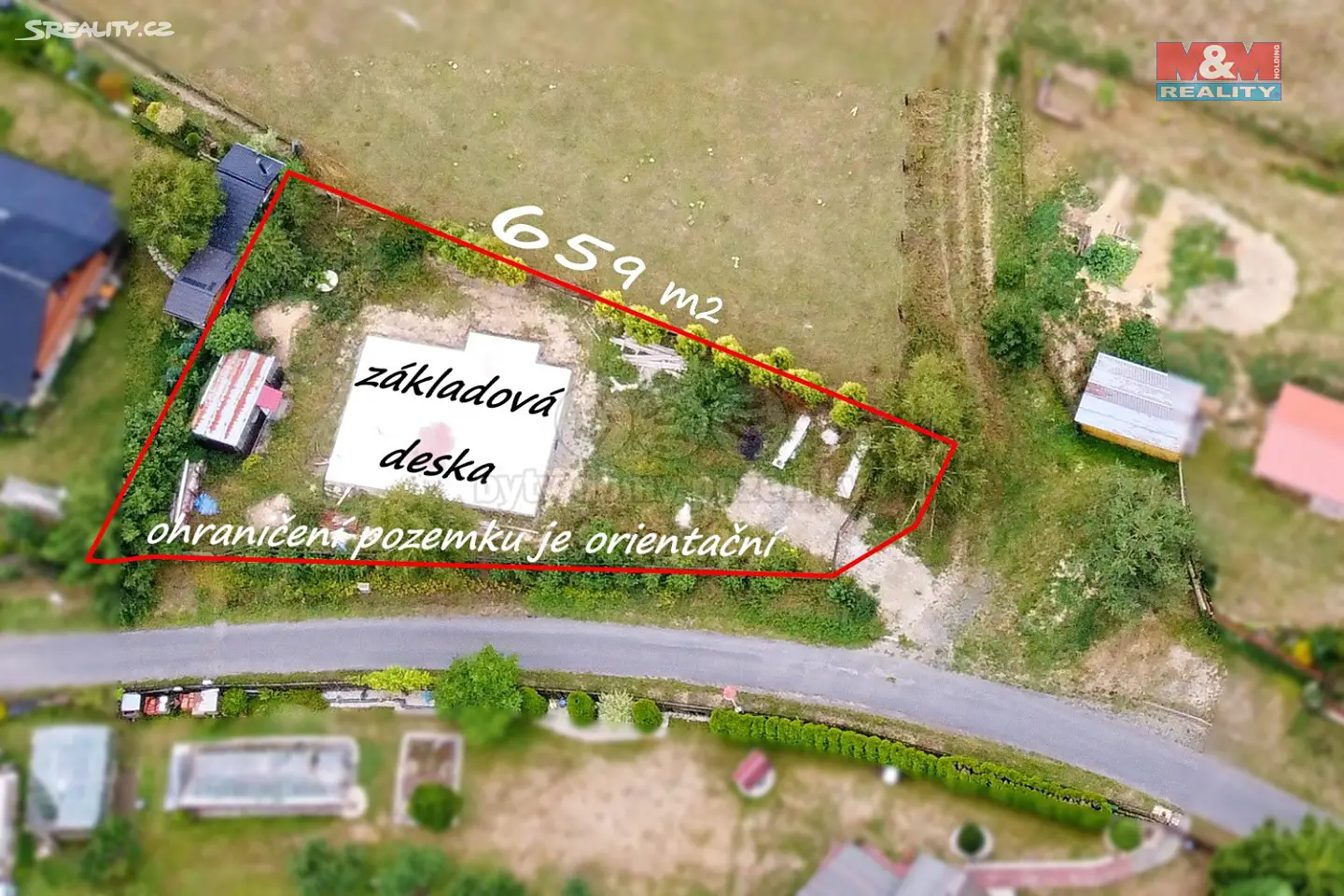 Prodej  stavebního pozemku 659 m², Mariánské Lázně - Chotěnov-Skláře, okres Cheb