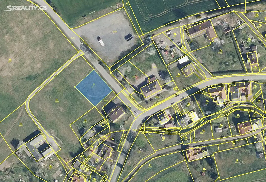 Prodej  stavebního pozemku 851 m², Mladějov na Moravě, okres Svitavy