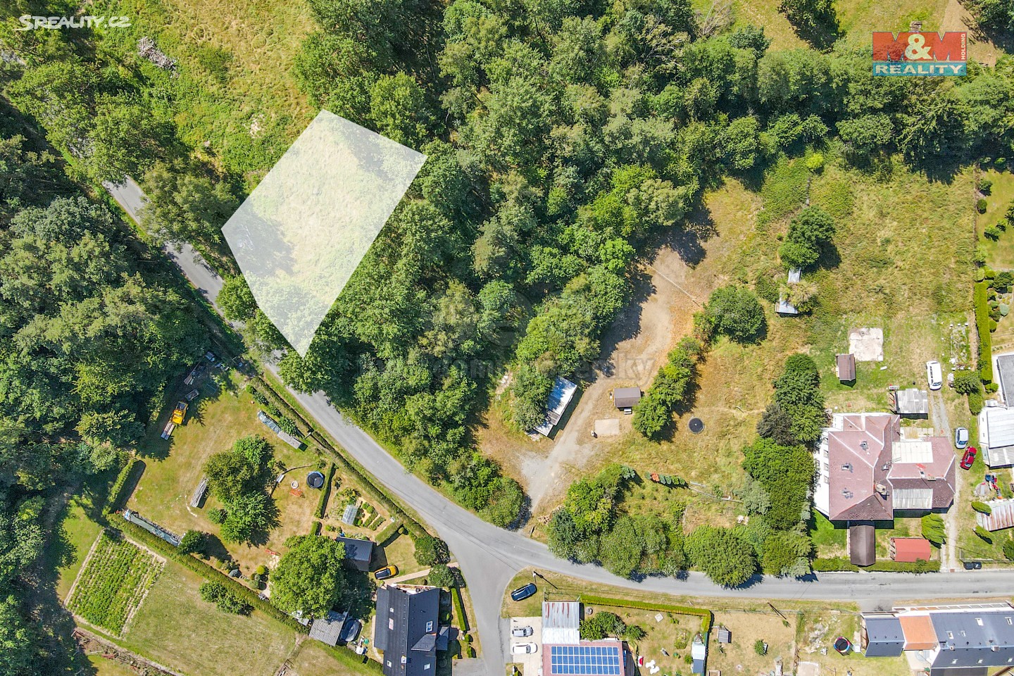 Prodej  stavebního pozemku 904 m², Přimda - Újezd pod Přimdou, okres Tachov