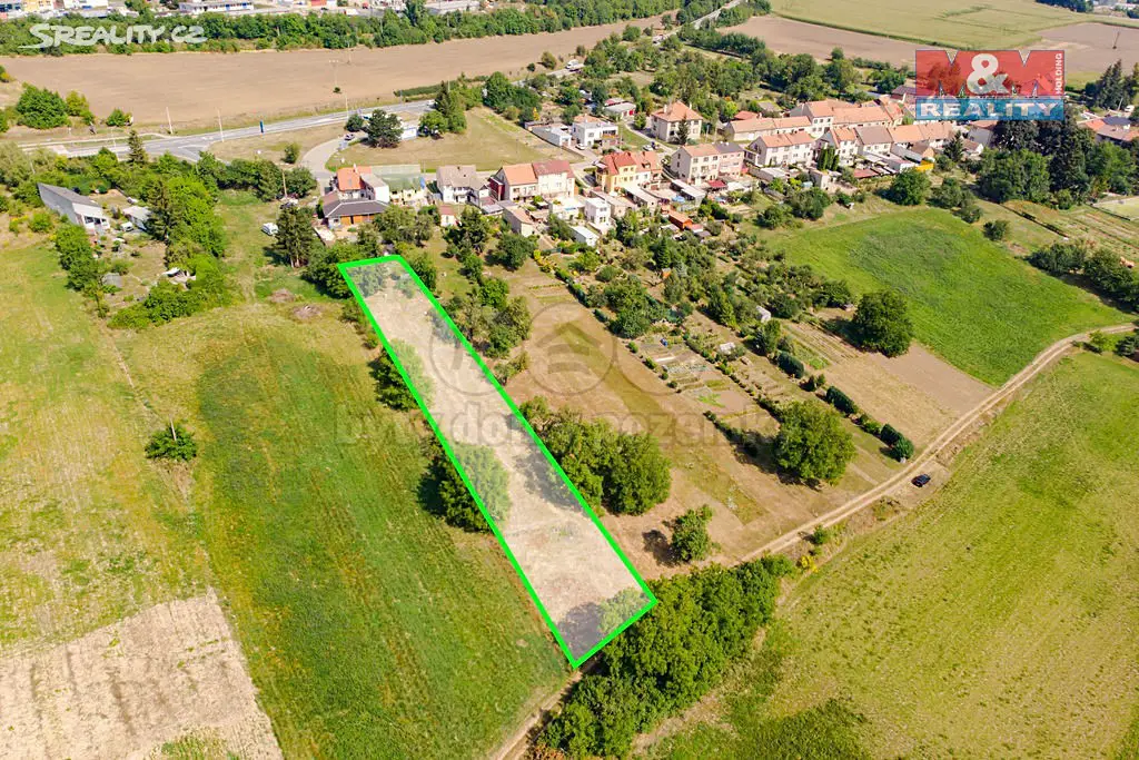 Prodej  stavebního pozemku 2 197 m², Rousínov - Čechyně, okres Vyškov