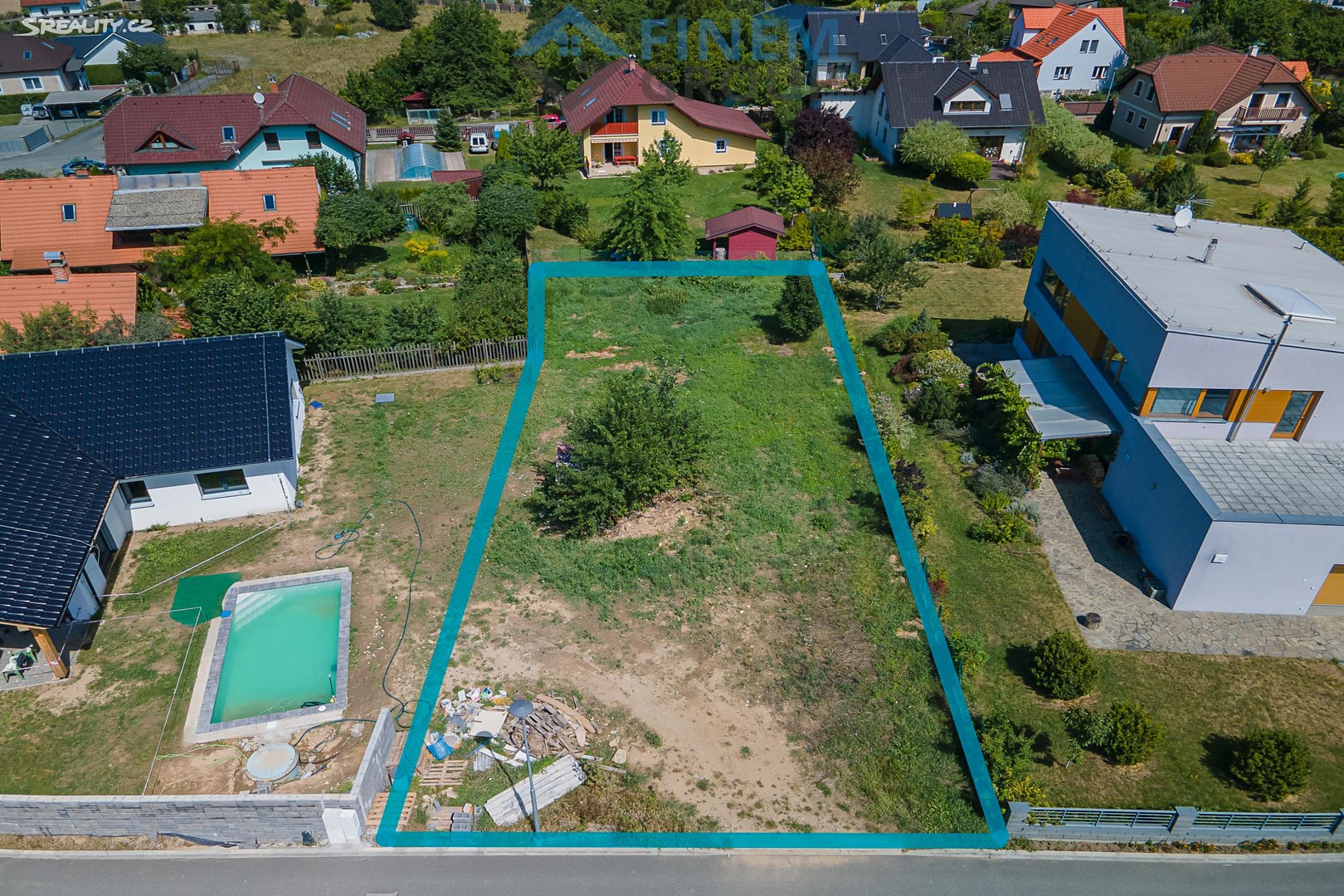 Prodej  stavebního pozemku 702 m², Tábor - Čelkovice, okres Tábor