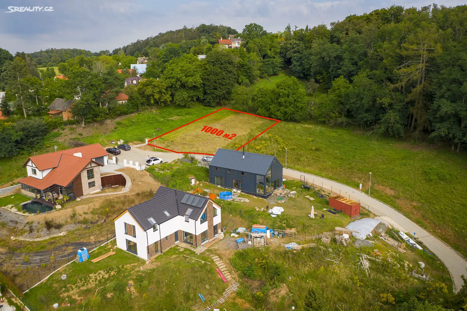 Prodej  stavebního pozemku 1 000 m², Velké Popovice - Lojovice, okres Praha-východ