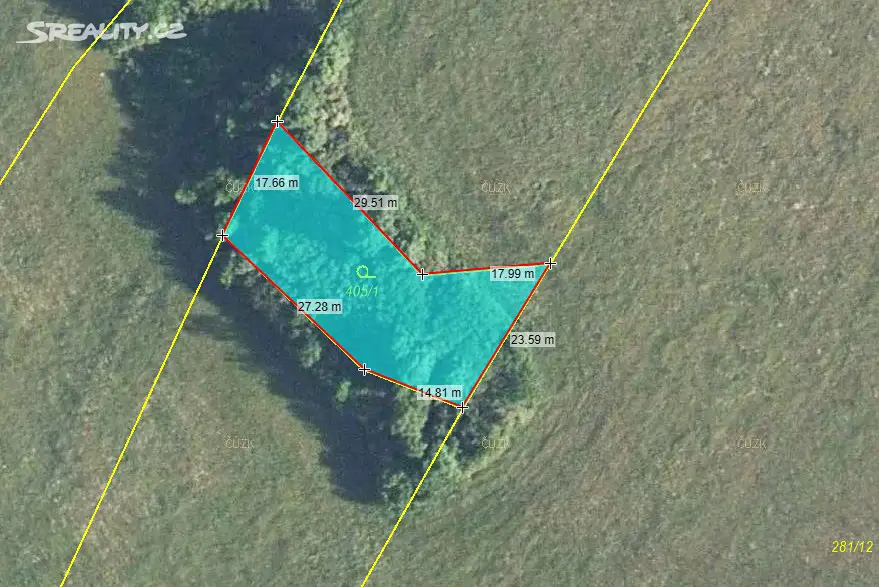 Prodej  lesa 795 m², Heřmanice - Slotov, okres Náchod