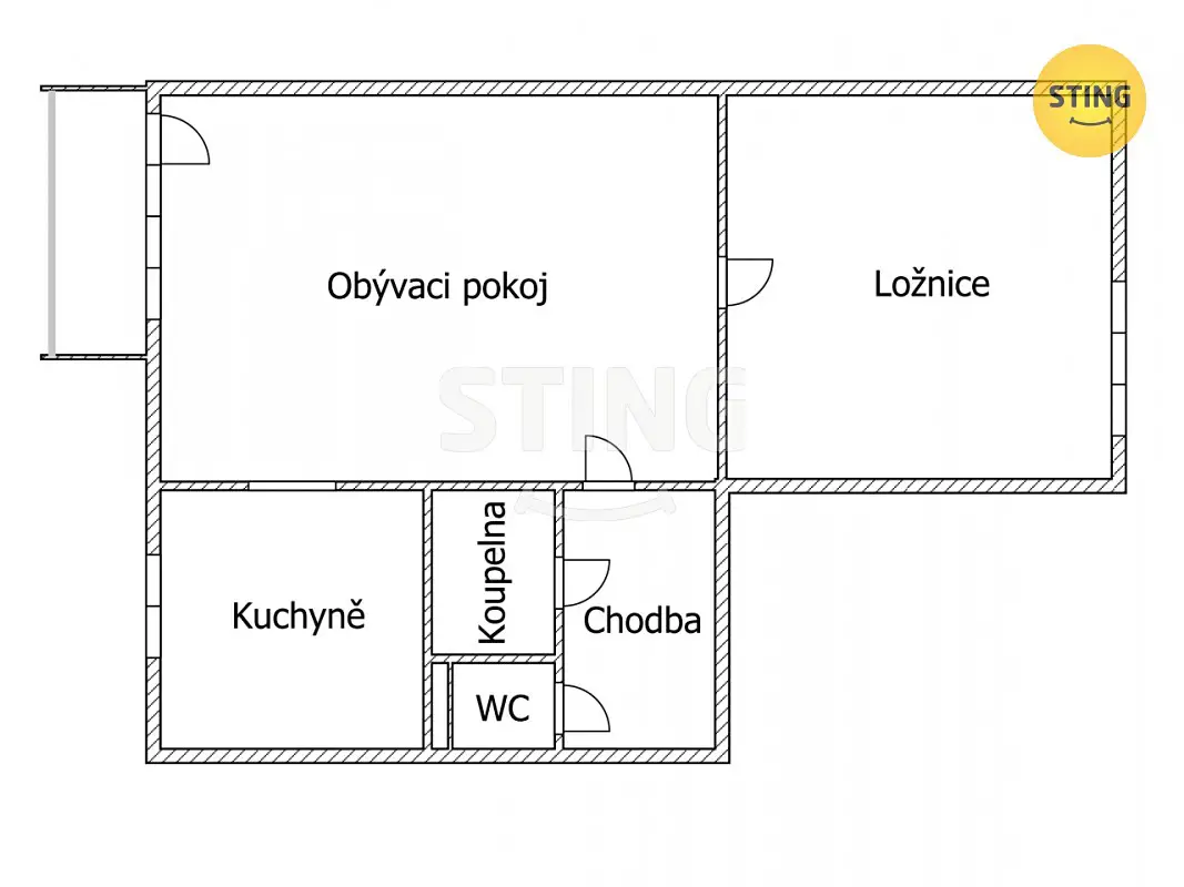 Prodej bytu 2+1 69 m², Wolkerova, Žďár nad Sázavou - Žďár nad Sázavou 4