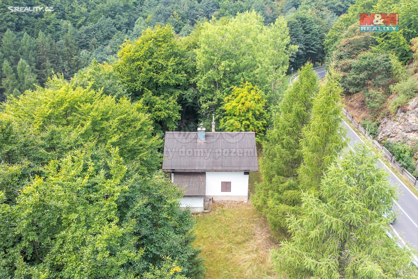Prodej  chaty 48 m², pozemek 679 m², Moldava - Nové Město, okres Teplice