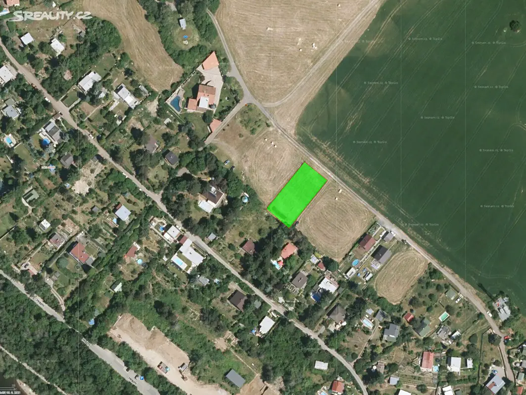 Prodej  stavebního pozemku 1 072 m², Brno - Kníničky, okres Brno-město