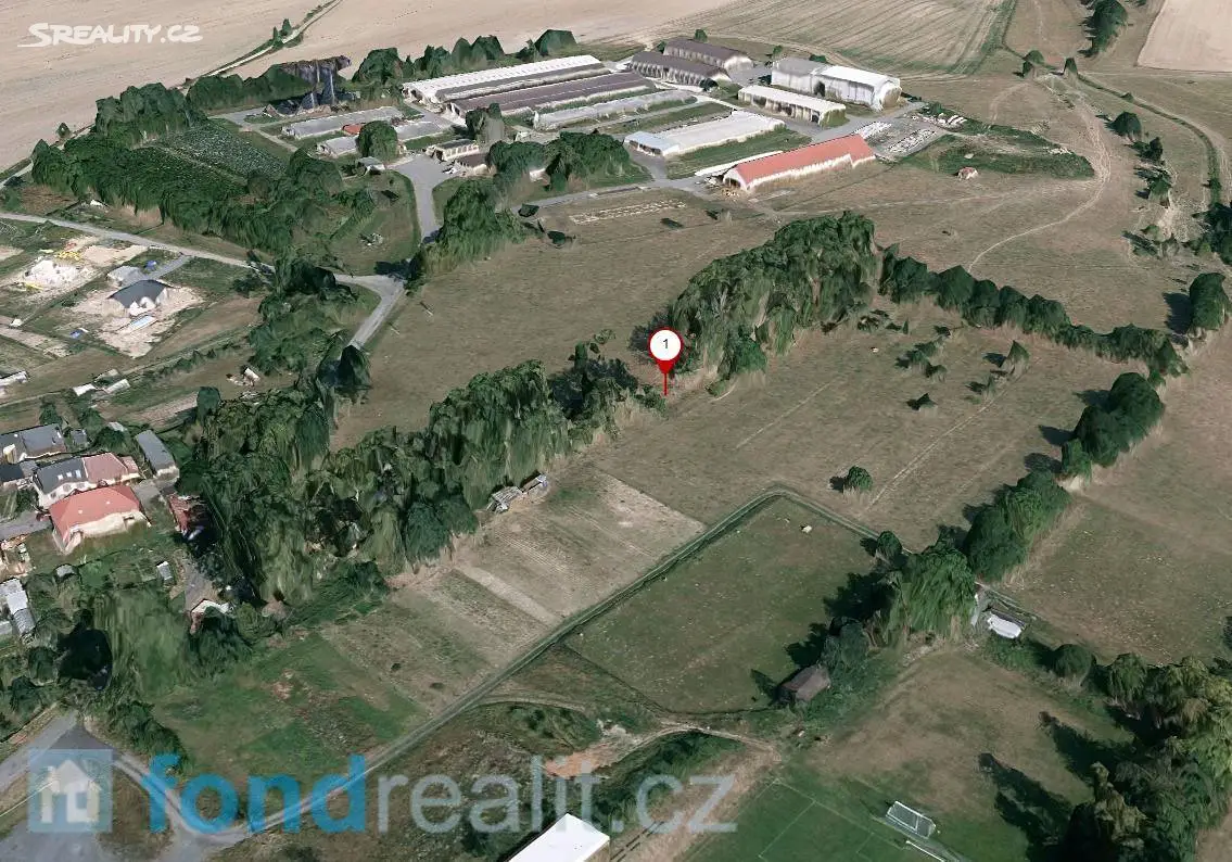 Prodej  pozemku 4 653 m², Budišov nad Budišovkou, okres Opava