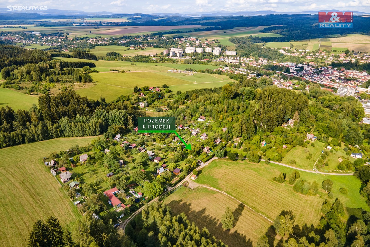 Prodej  zahrady 488 m², Česká Třebová - Parník, okres Ústí nad Orlicí