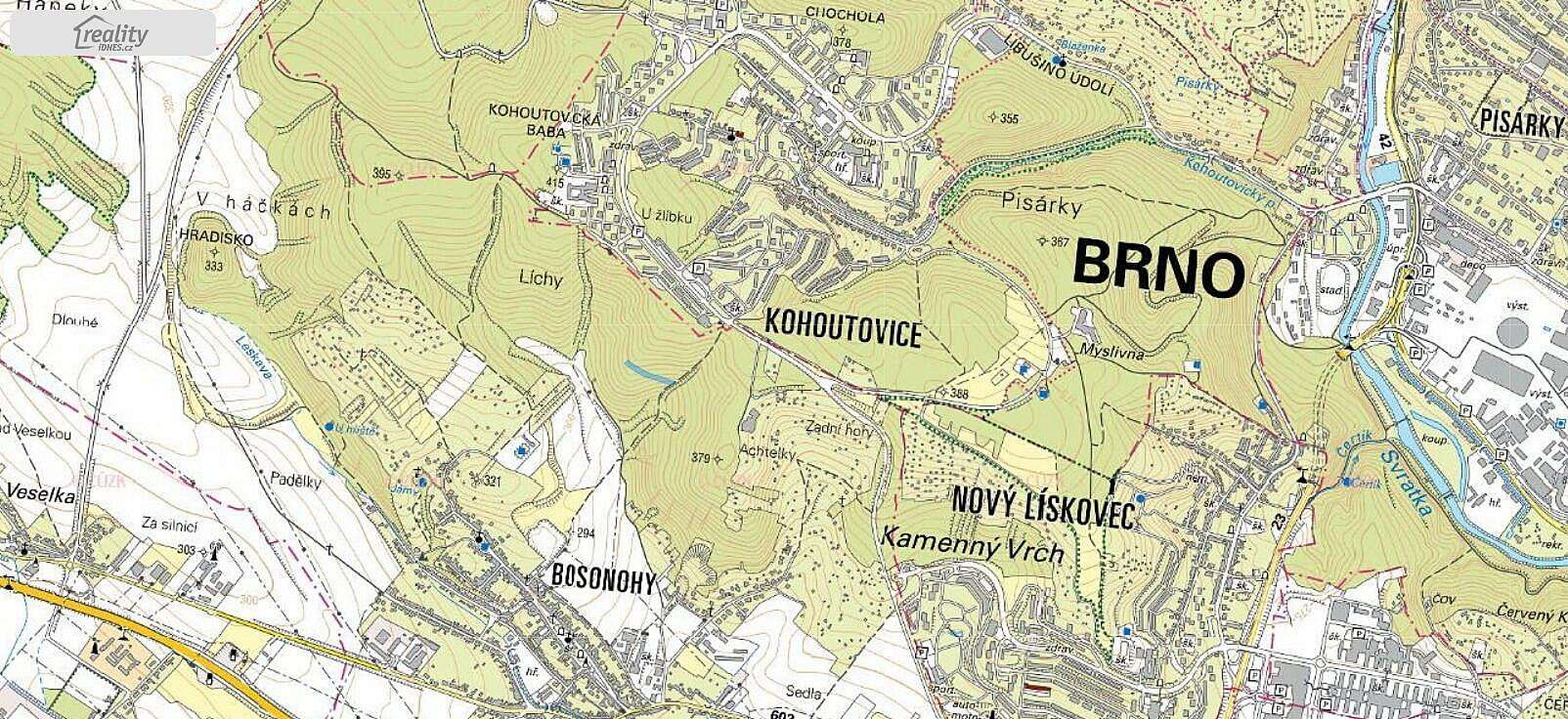 Brno - Bosonohy