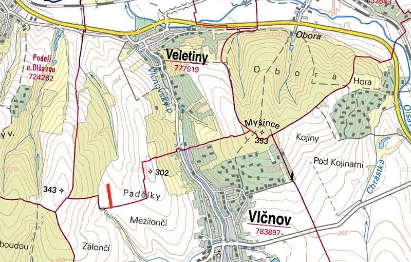 Veletiny, okres Uherské Hradiště