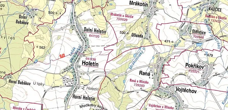 Holetín - Dolní Holetín, okres Chrudim