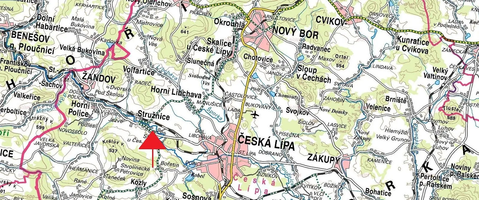Stružnice, okres Česká Lípa
