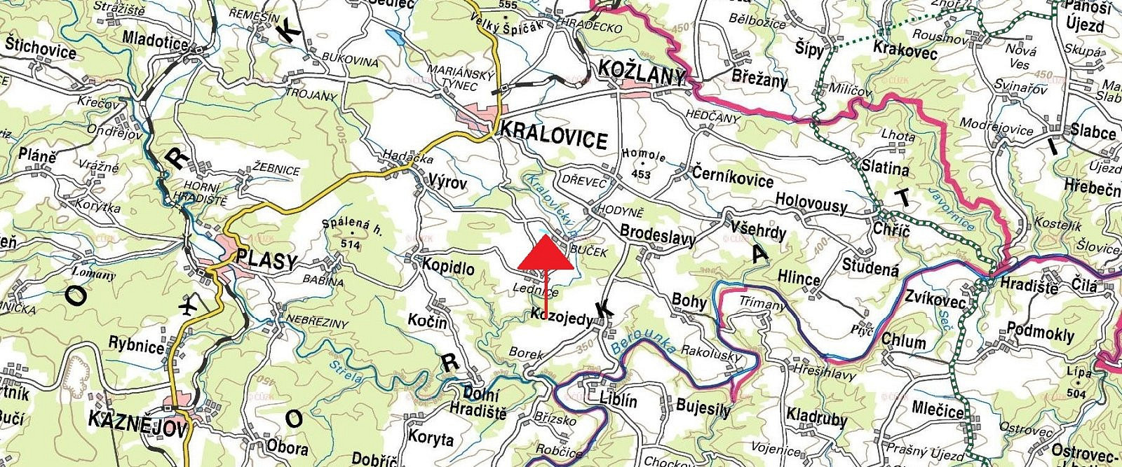 Kožlany - Buček, okres Plzeň-sever
