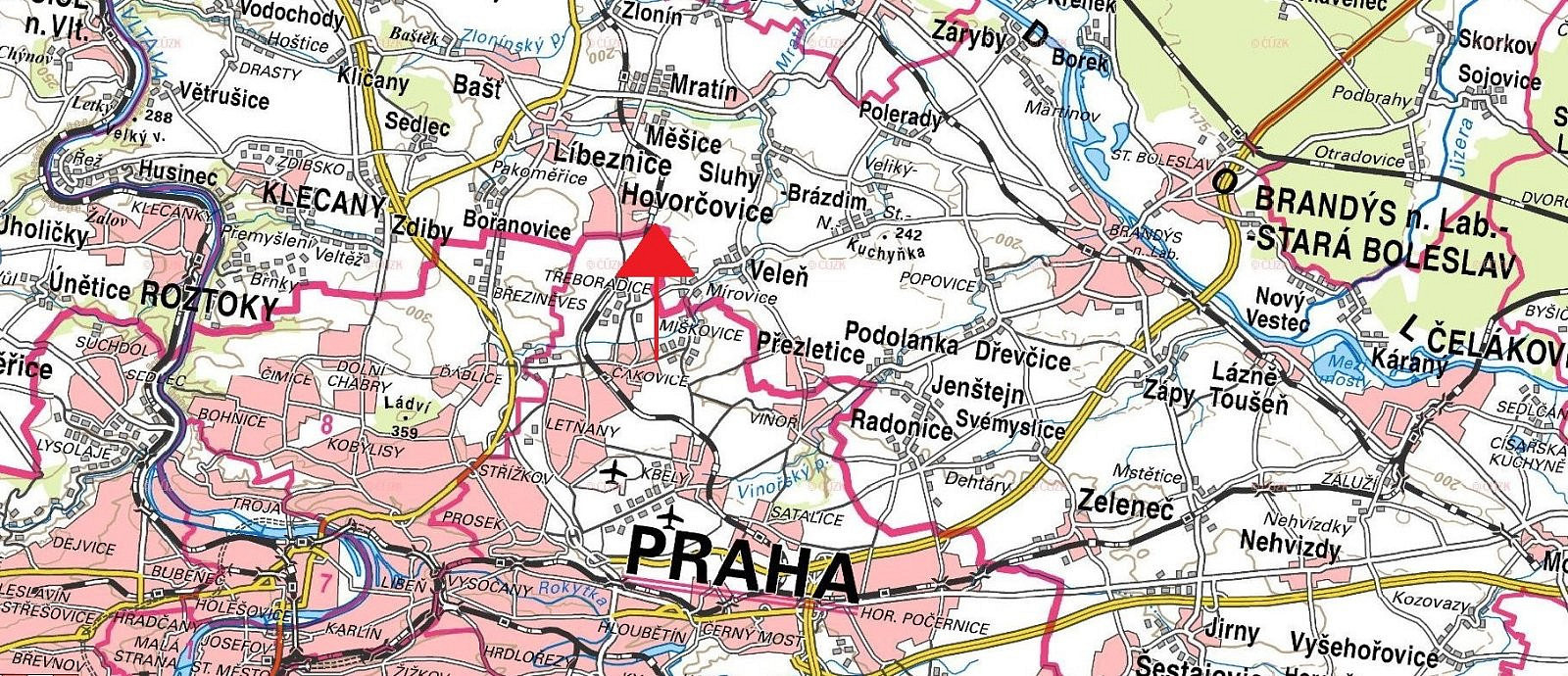 Veleň, okres Praha-východ