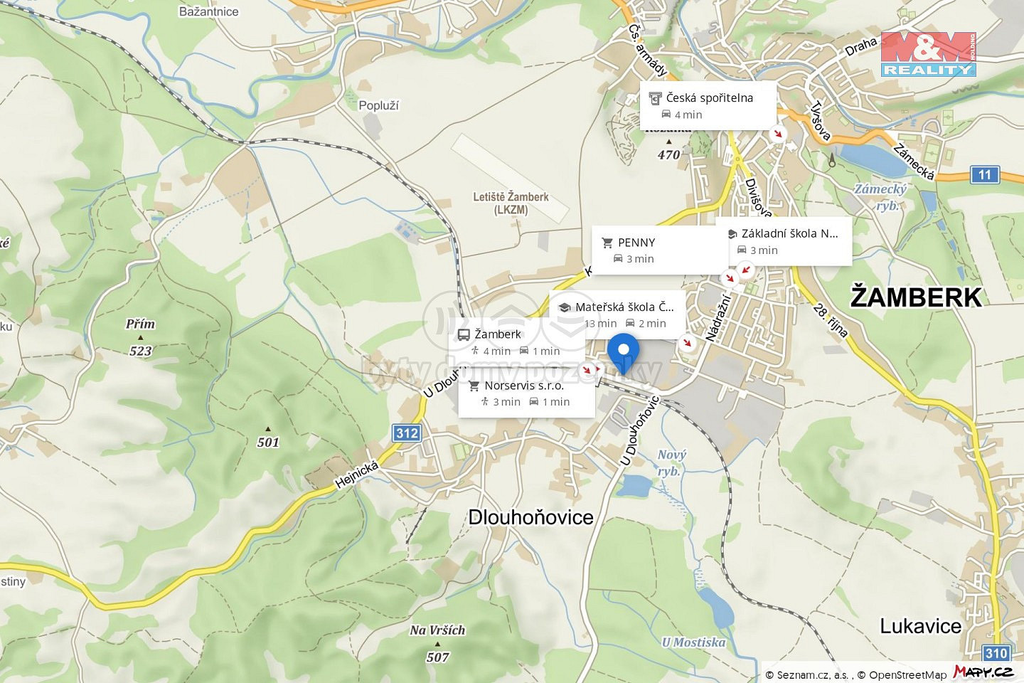 Nádražní, Dlouhoňovice, okres Ústí nad Orlicí