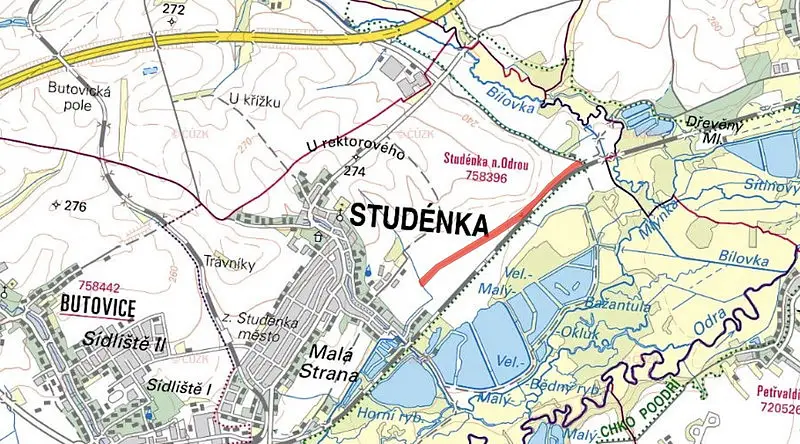 Studénka, okres Nový Jičín