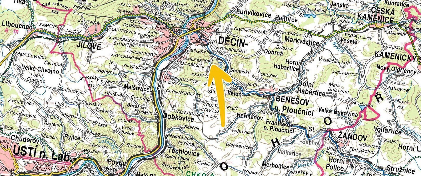 Děčín - Děčín XXVI-Bechlejovice