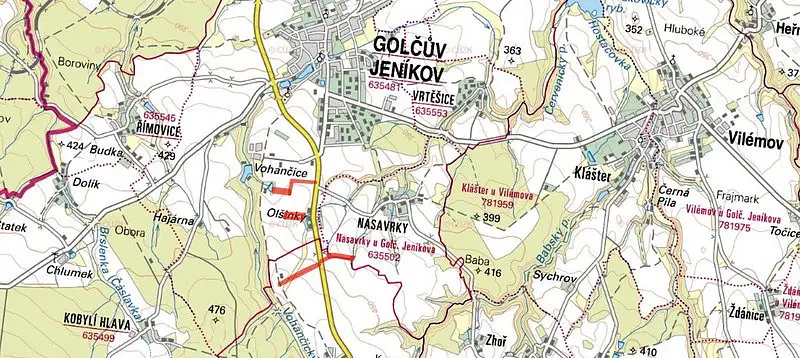 Golčův Jeníkov, okres Havlíčkův Brod