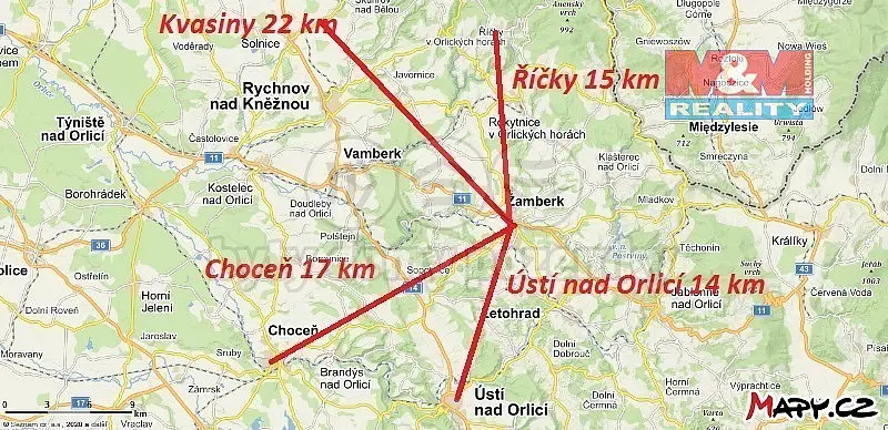 Pionýrů, Žamberk, okres Ústí nad Orlicí